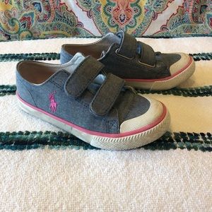 Polo Velcro tennis shoes